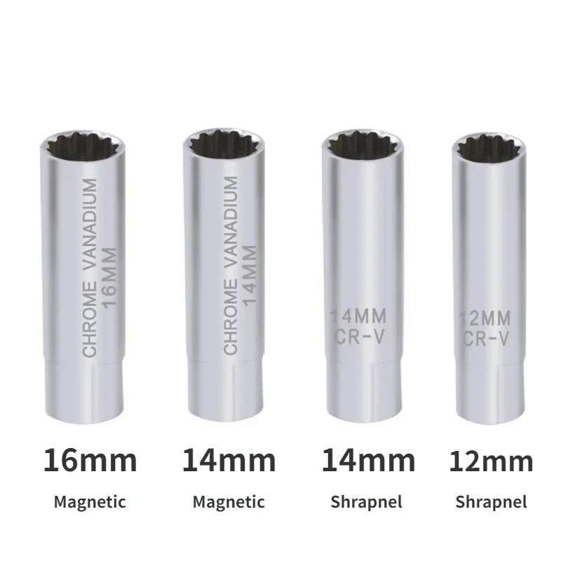 Spark Plug Socket Set - Магнитный ключ для свечей зажигания, универсальный