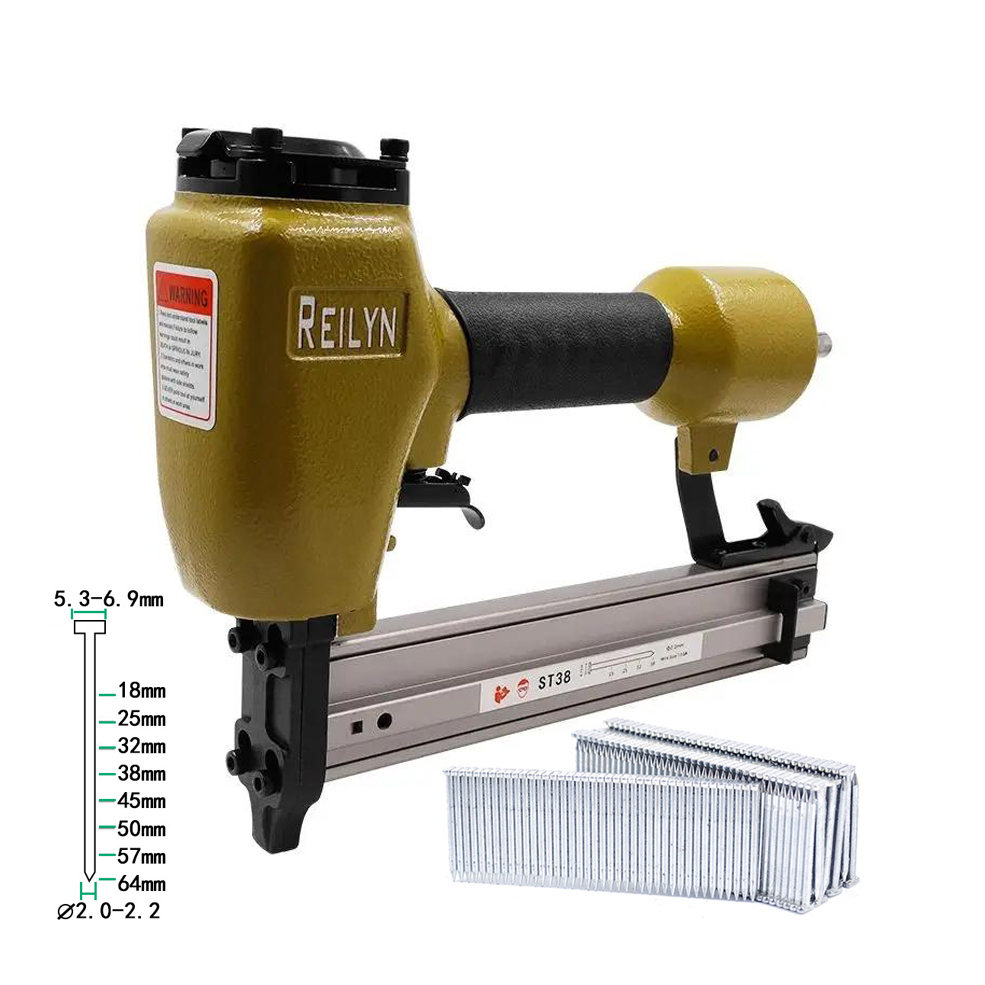 Rivet Gun Air - Пневматический гвоздезабиватель Reilyn 14Ga ST38 для