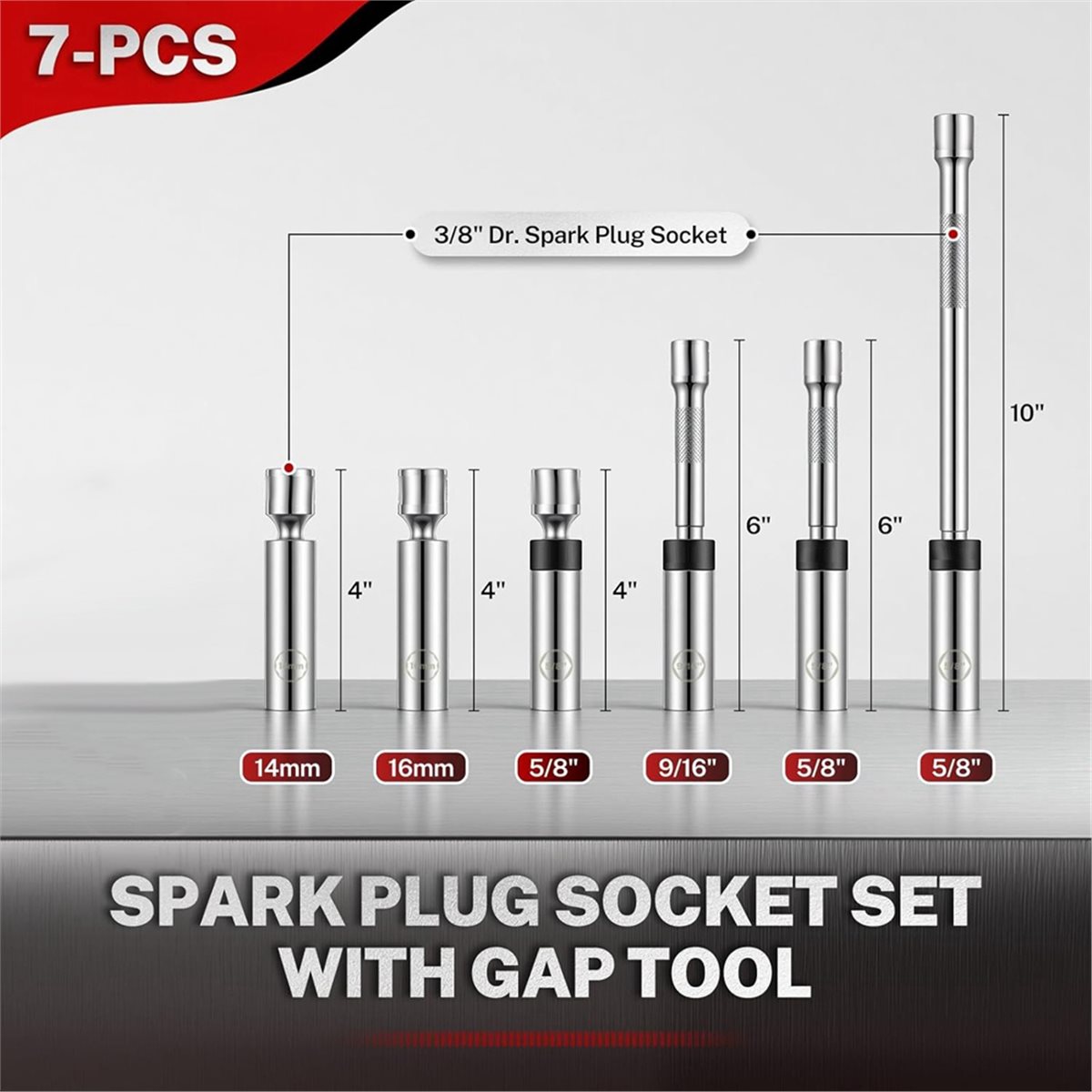 Spark Plug Socket Set - Мега-распродажа 618: Набор из 6 магнитных