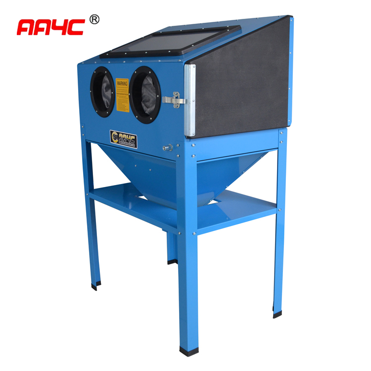 Пескоструйный шкаф AA4C 220 л, – обзор и цена Sandblaster Cabinet