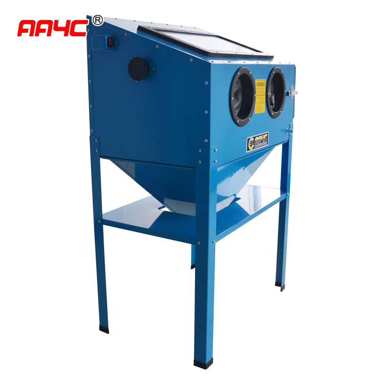 Пескоструйный шкаф AA4C 220 л, – обзор и цена Sandblaster Cabinet
