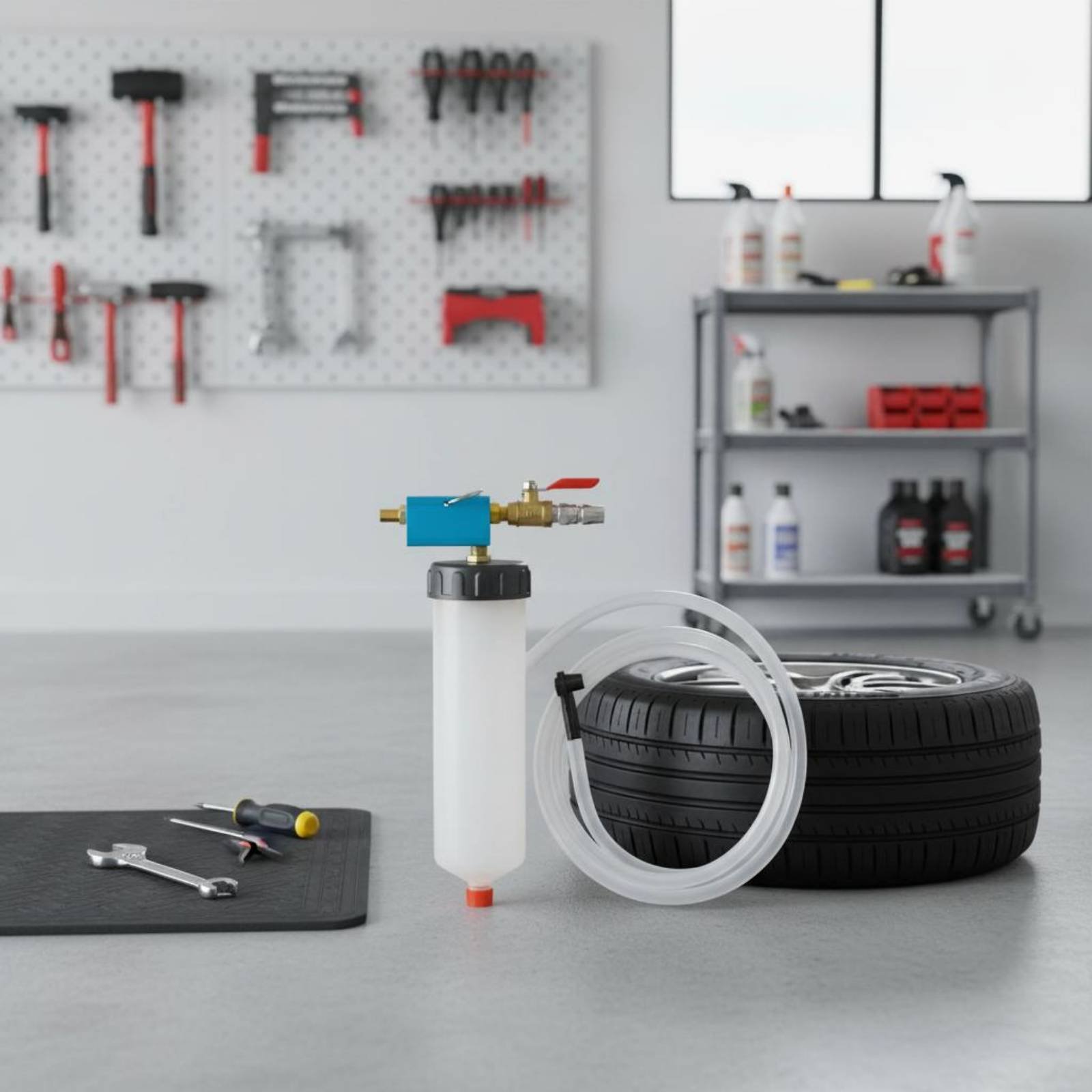 Пневматический пресс для прока – обзор и цена Brake Bleeder Kit