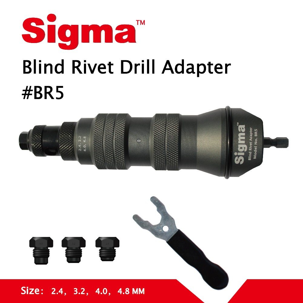 Адаптер Sigma # BR5 для беспро – обзор и цена Rivet Gun Air