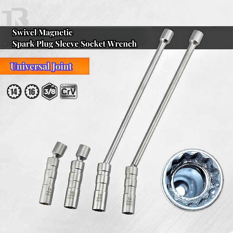 Универсальный магнитный ключ-г – обзор и цена Spark Plug Socket Set