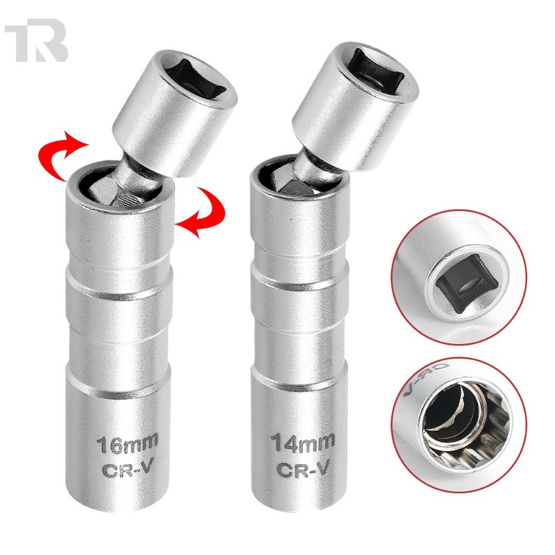 Универсальный магнитный ключ-г – обзор и цена Spark Plug Socket Set