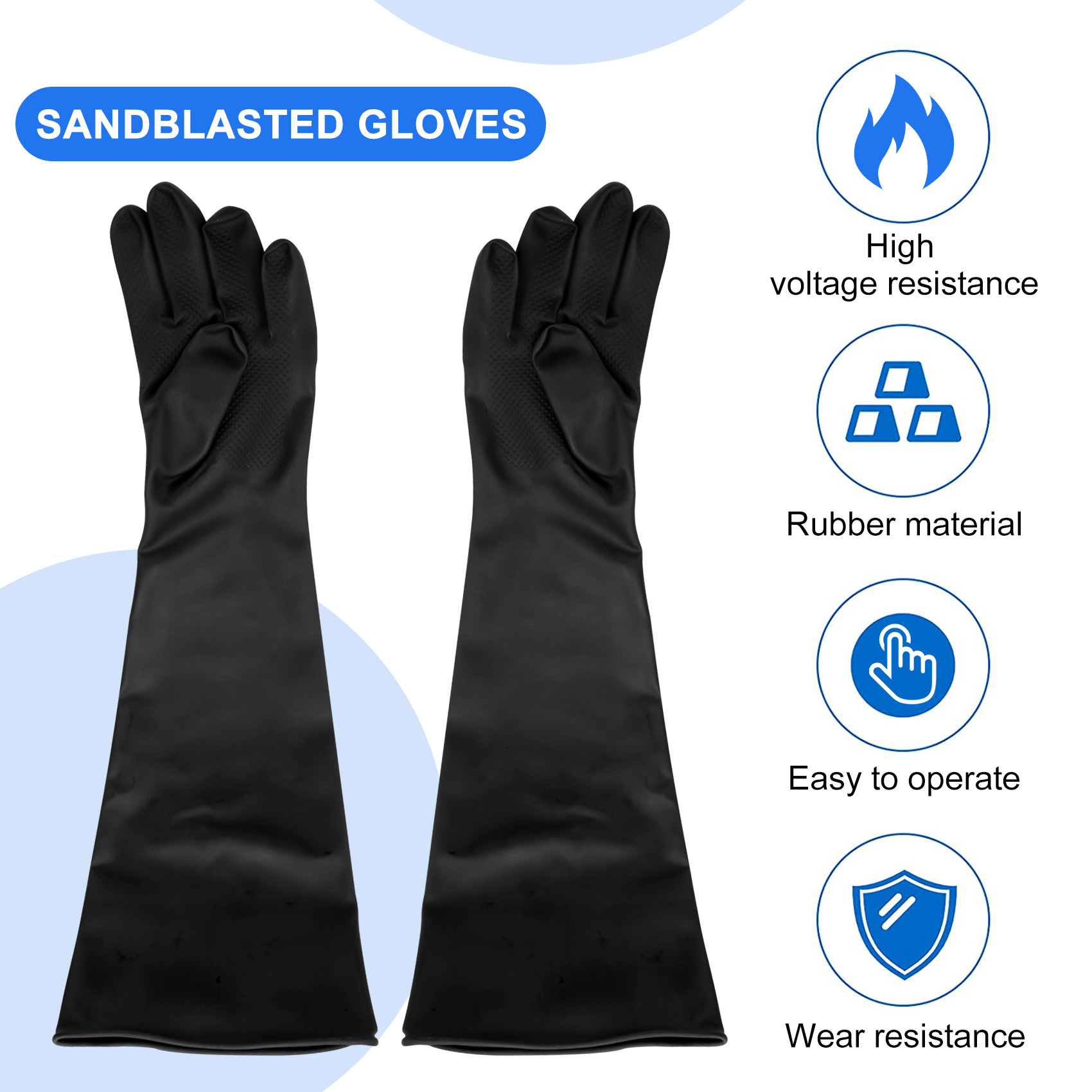 A68P-Пескоструйные перчатки дл – обзор и цена Sandblaster Cabinet