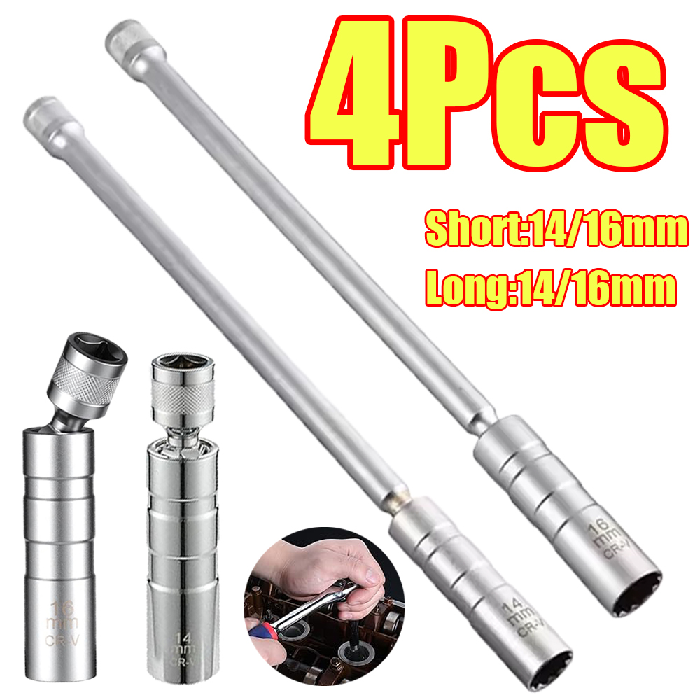 1-4 шт., 14 мм, 16 мм, магнитн – обзор и цена Spark Plug Socket Set